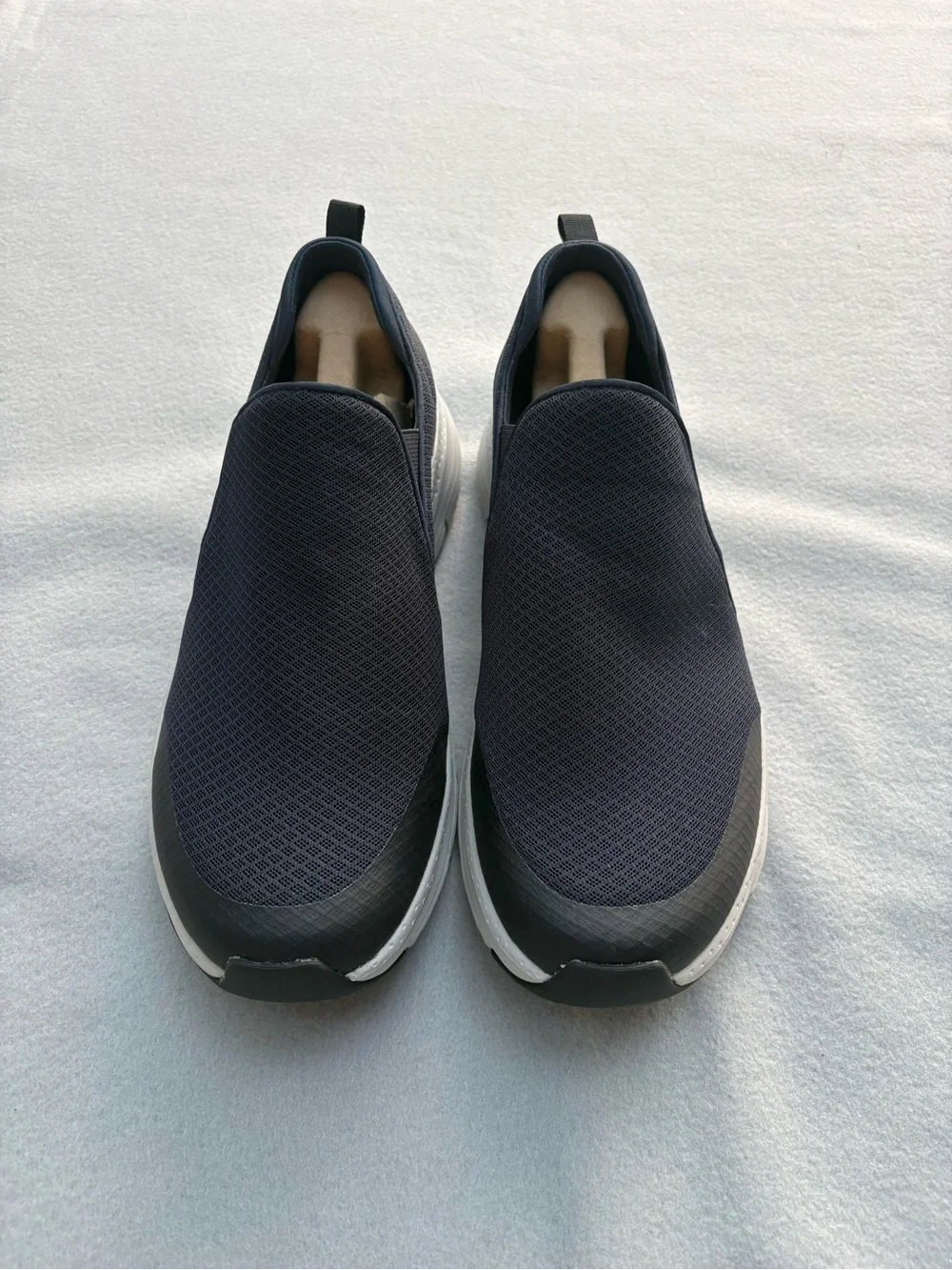 Skechers Arch Fit Banlin Men's 13 Extra Wide Navy Slip On Shoes 232043WW